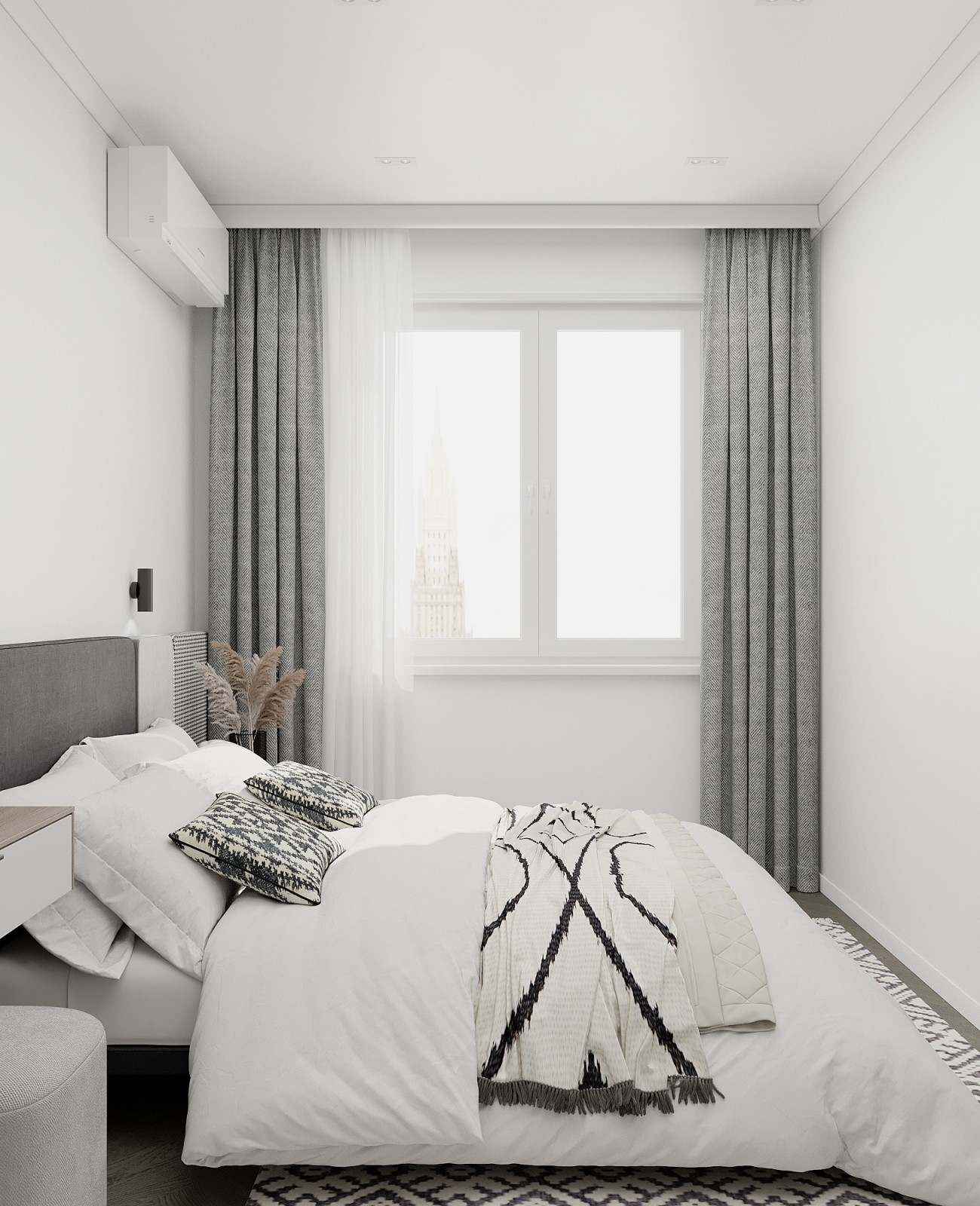 спальня минимализм