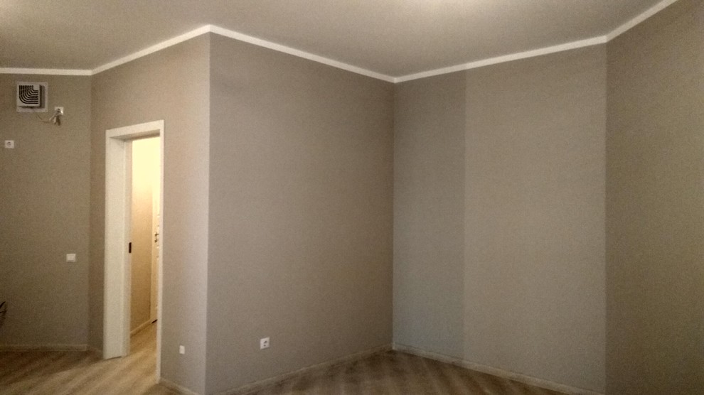 Квартира  студия в смешанном стиле.