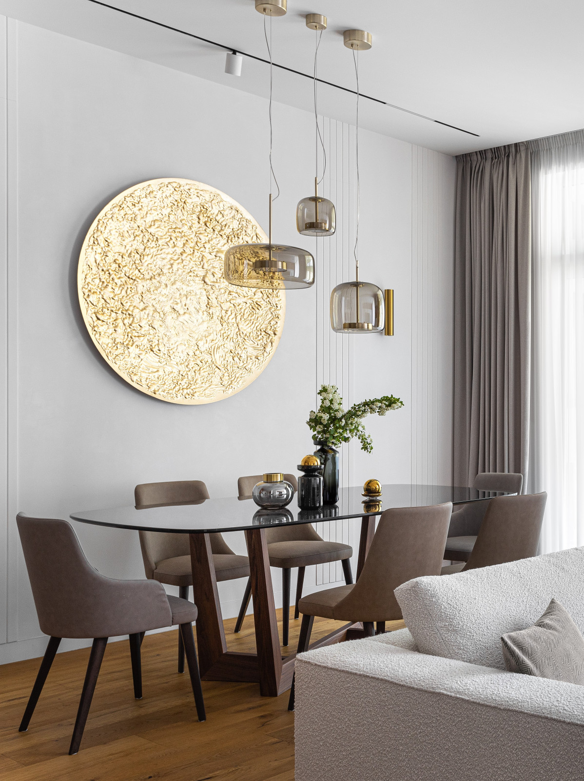 Обложка проекта: Квартира с видом на Москву реку в ЖК "Сердце Столицы"