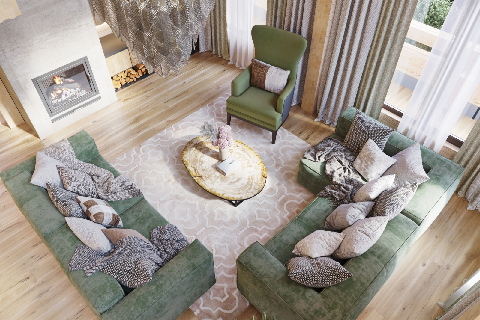 Частный дом в поселке "Сосны"