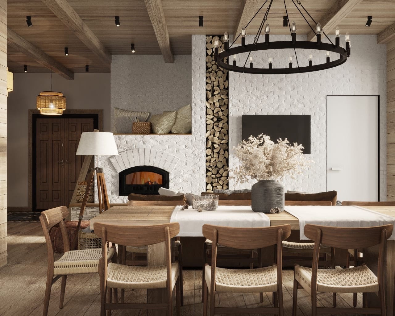 Дом в стиле современное шале