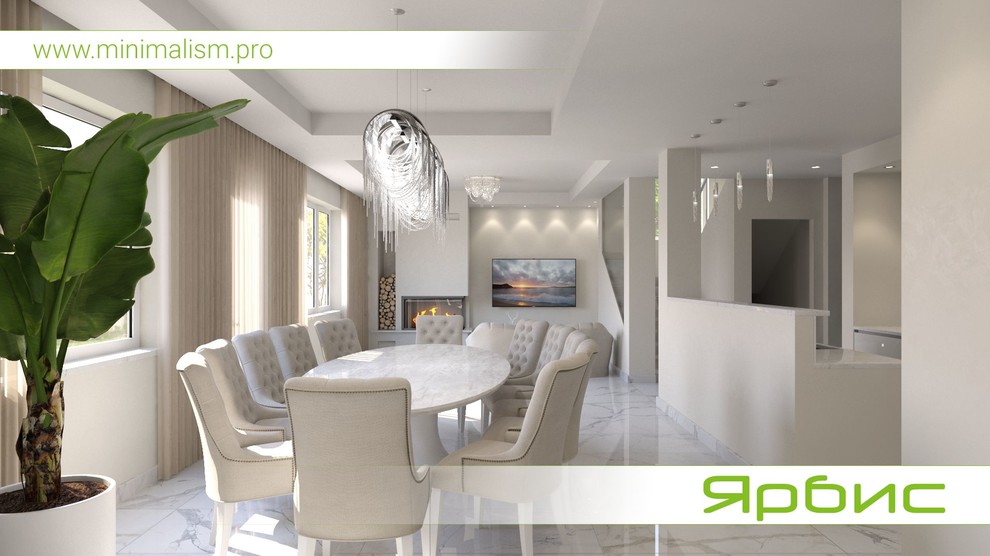 Дизайн загородного дома в КП Новые Вешки