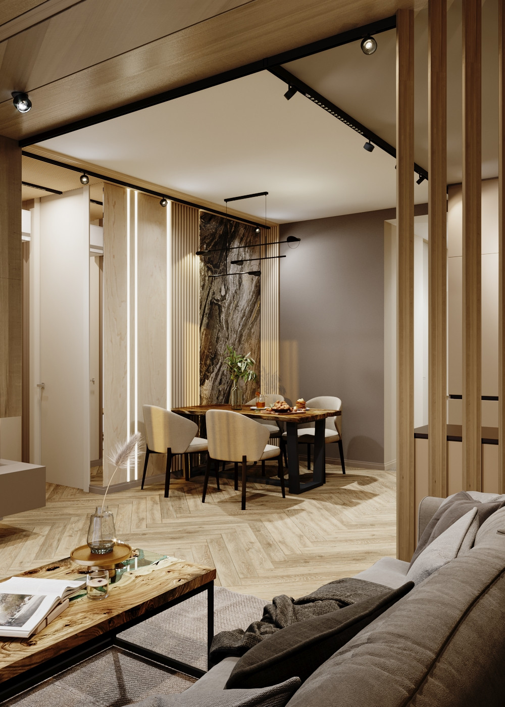 Современная квартира в клубном доме