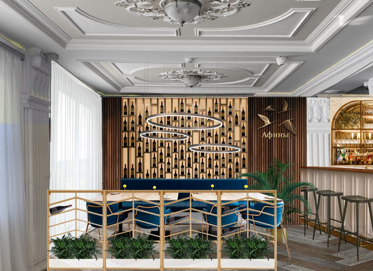 Обложка проекта: Проект переделки бара в ресторане