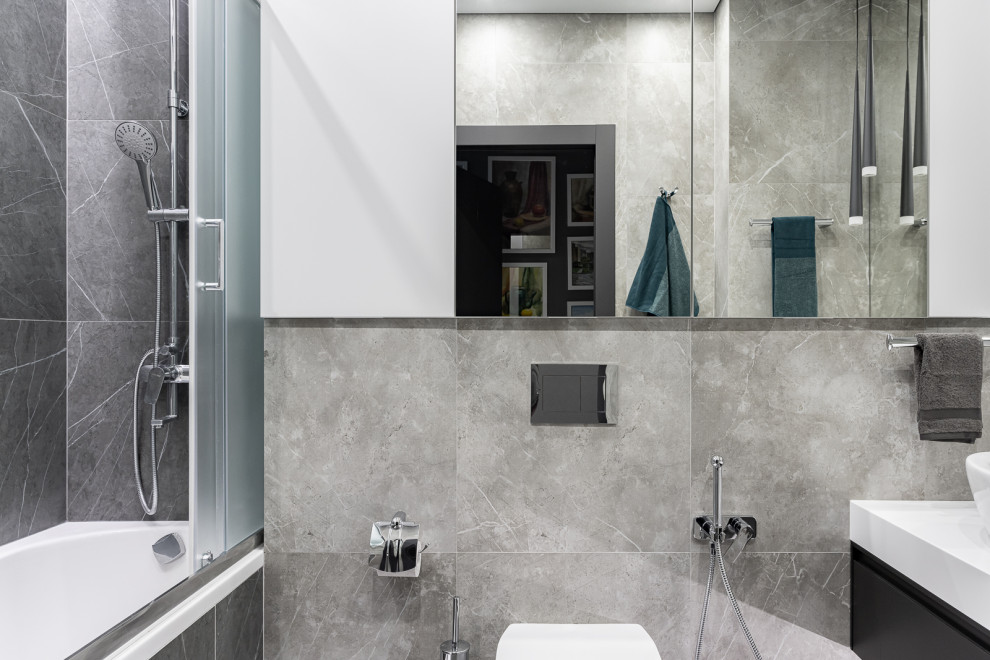 Уютная графичность. Квартира - отдых для семьи врачей