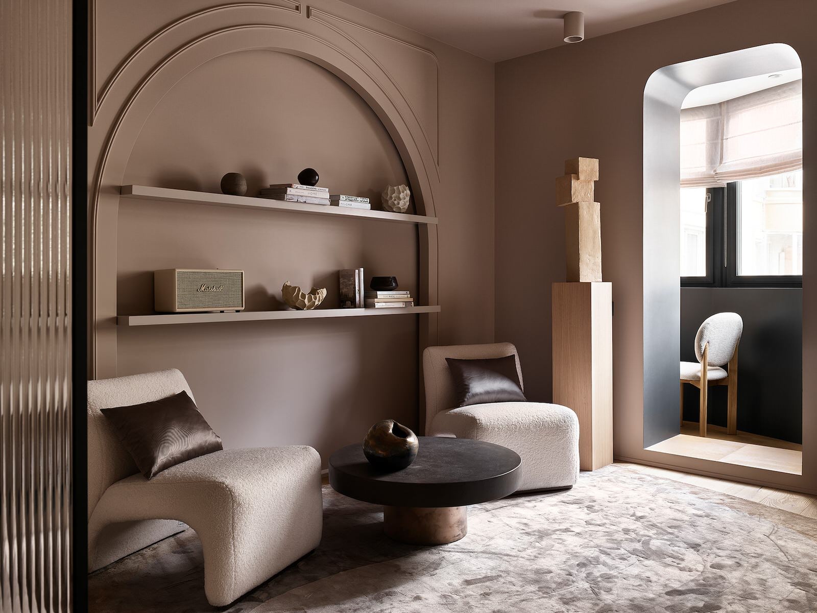 Обложка проекта: Квартира-шкатулка 37 кв. метров для девушки