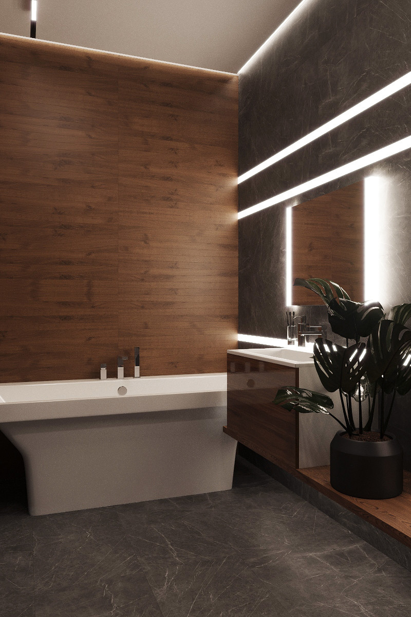 Проект ванной комнаты