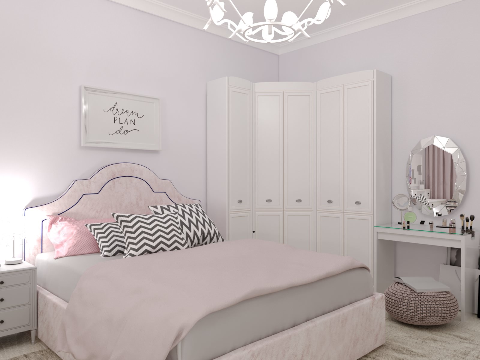 Детская комната для девочки "на вырост"