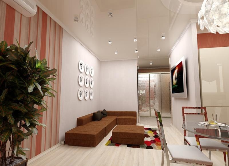 Интерьер 2к.кв. в доме от Новострой 21 век(п. Юбилейный)