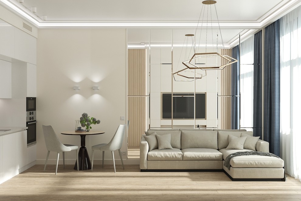 Дизайн проект кв 53м2 в ЖК Сосновый Бор