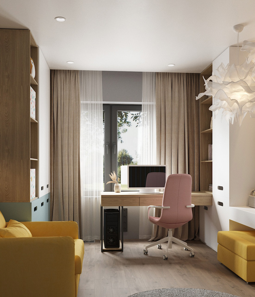 Дизайн-проект дома, площадью 110 м2 в г. Новосибирск. Кольцово