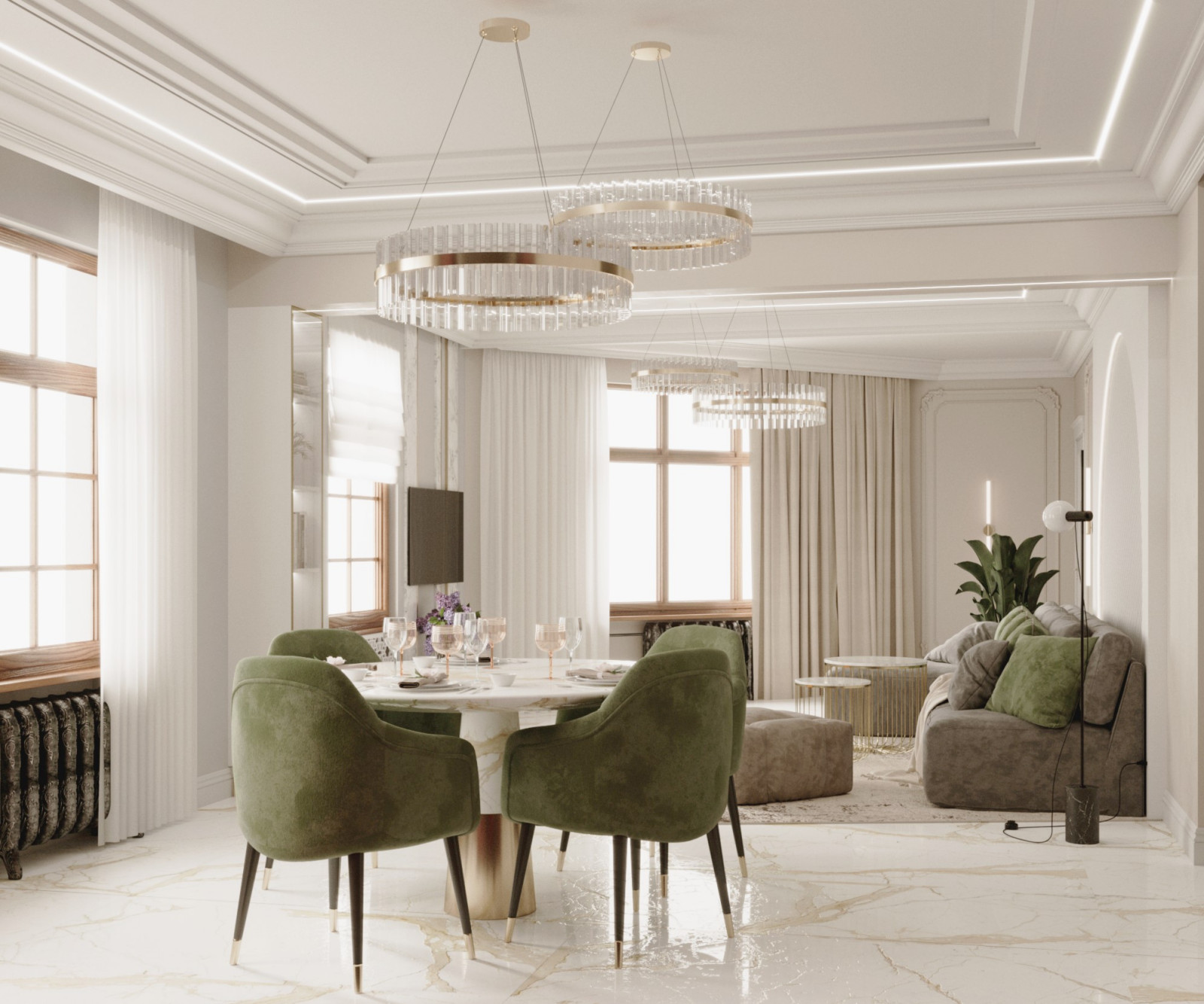 Кухня-гостиная г. Ярославль