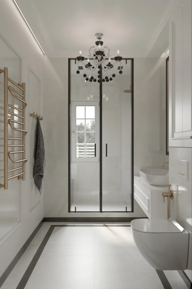 Частный дом, дизайн-проект неоклассика