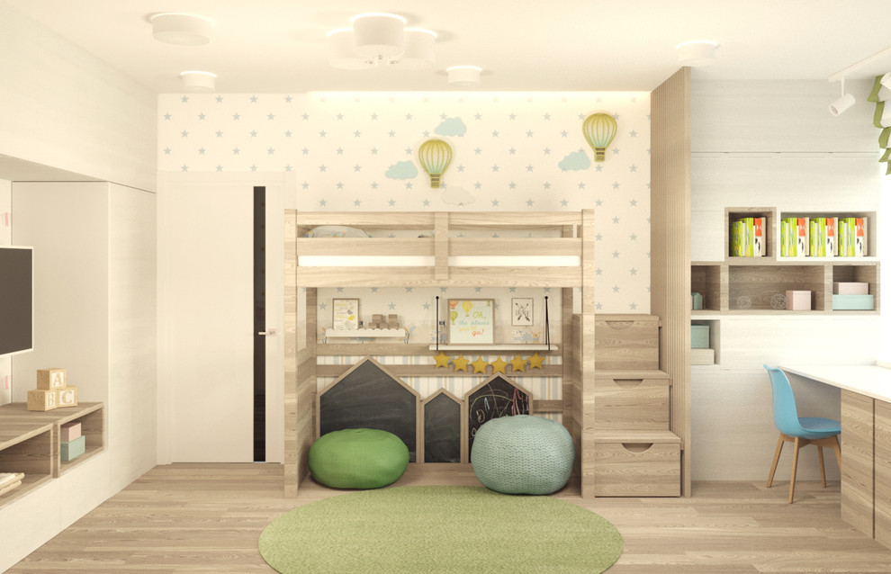 Современная 4хкомнатная квартира для большой семьи