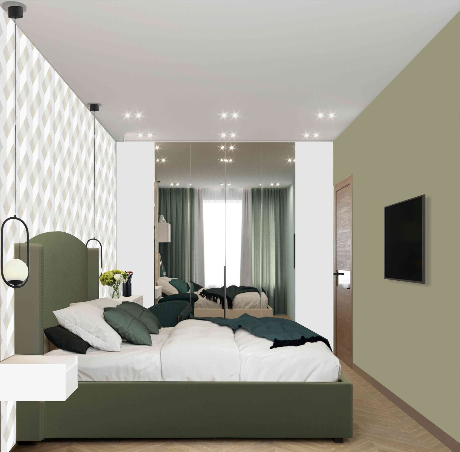 Трехкомнатная квартира ЖК Луч