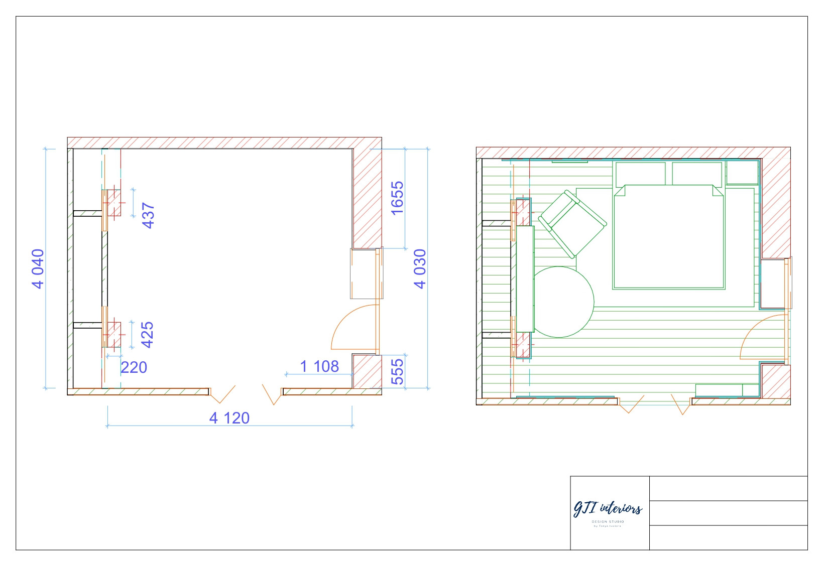 Сроки и смета: Переделка спальни за 4 месяца и 683 451₽