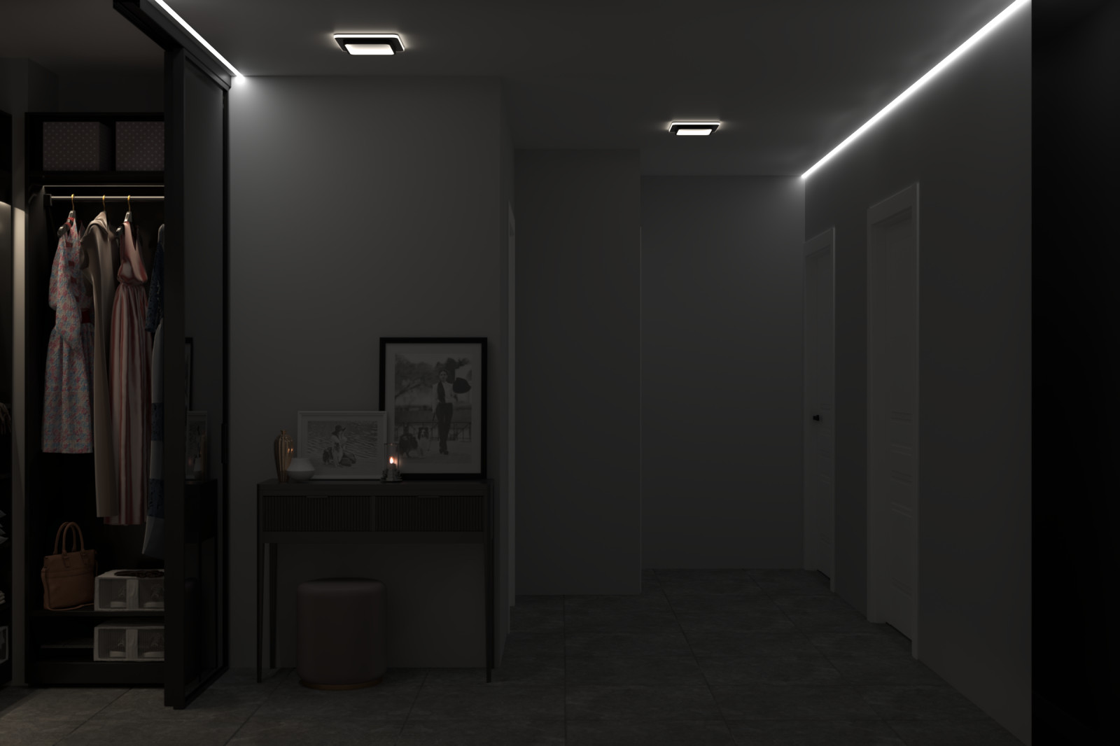 Квартира потемнее