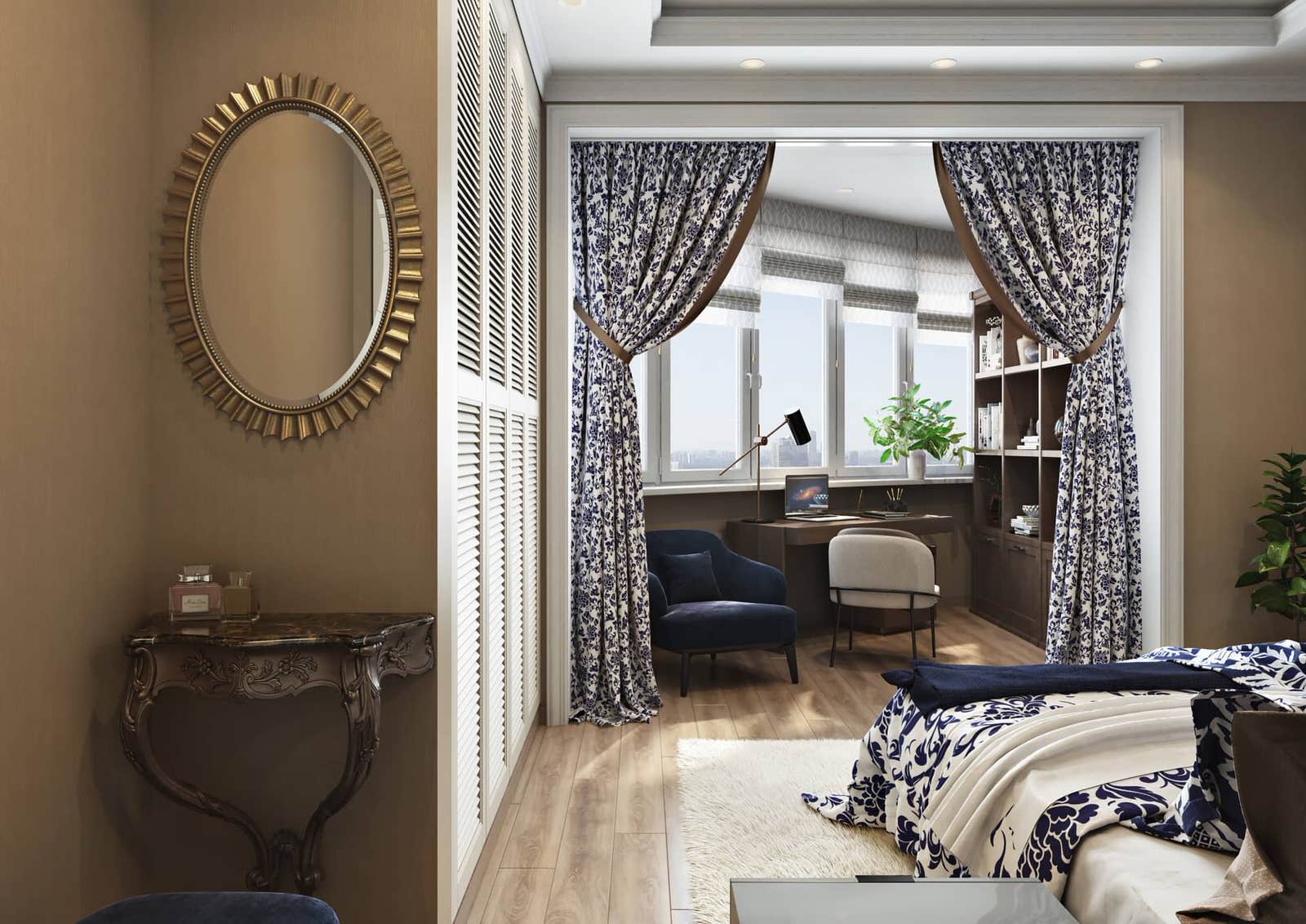 Дизайн квартиры в ЖК «Новая олимпийская деревня» — Разноцветный калейдоскоп