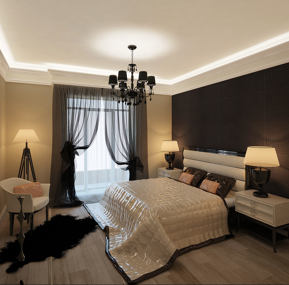 Квартира в темных тонах