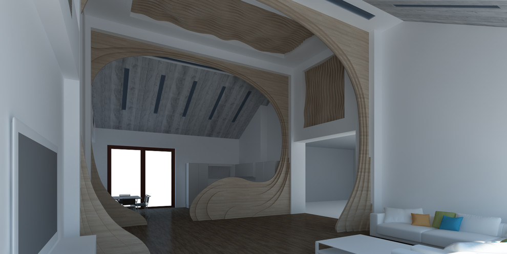 Дизайн интерьера гостиной комнаты