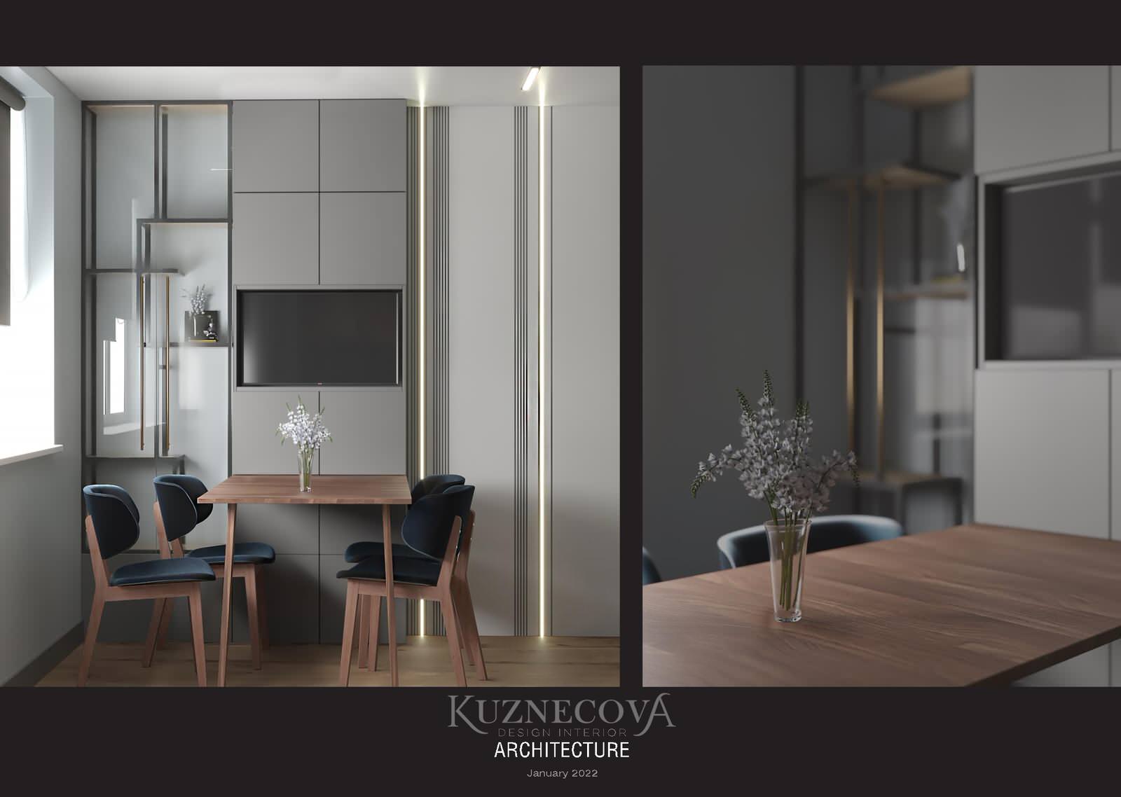 Кухня 10.32 м²