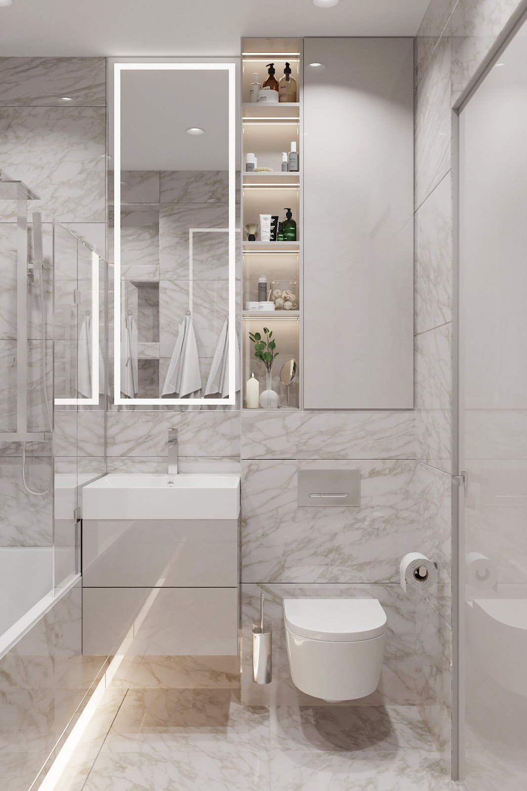 Современная двухуровневая квартира