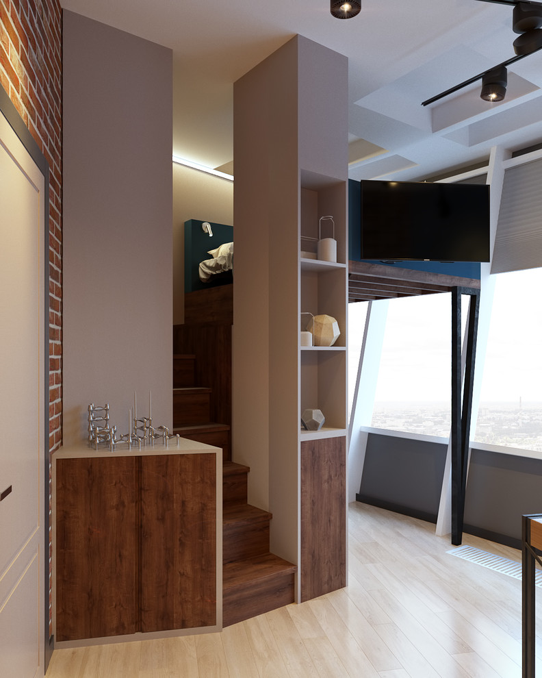 Необычный лофт для необычной семьи