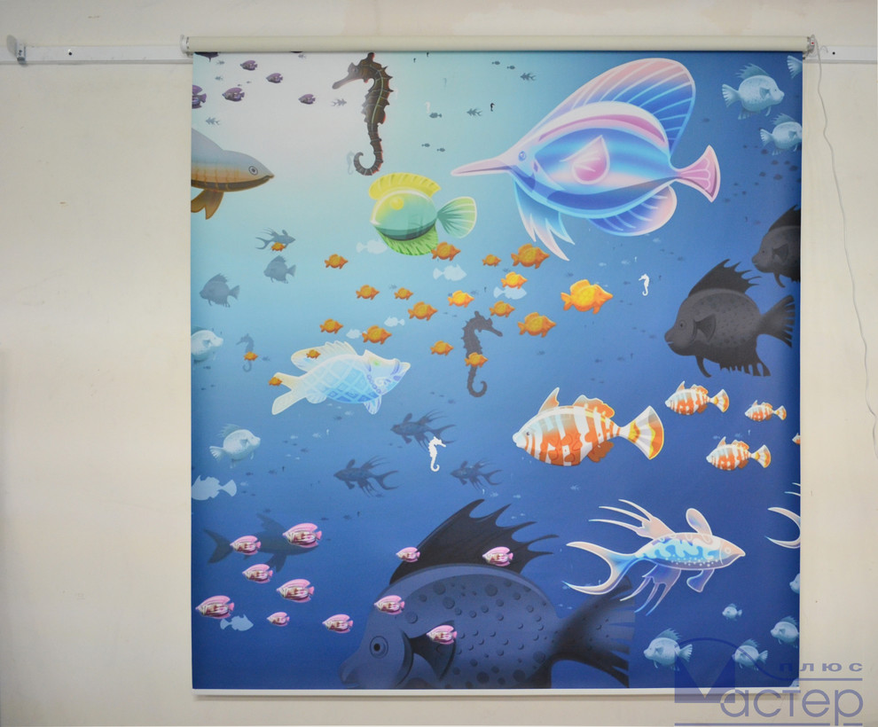 Рулонные шторы с фотопечатью