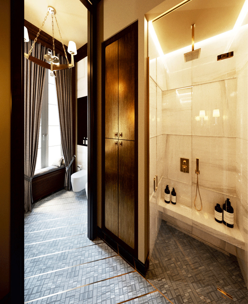 Эскизный дизайн-проект ванной комнаты