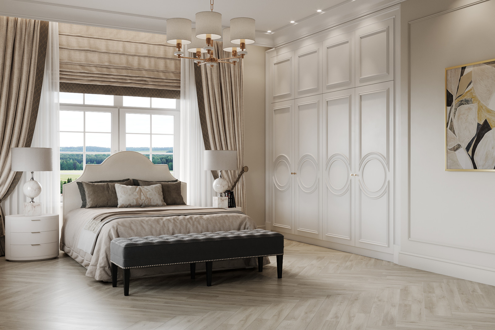 Дом в классическом стиле, 500 м2