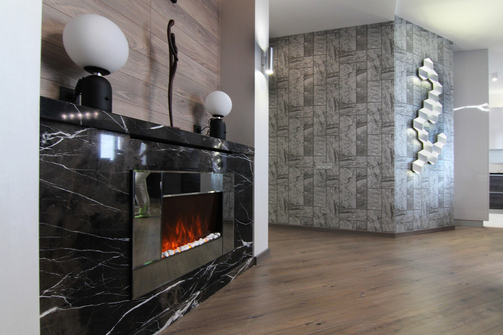 Просторная квартира в современном стиле