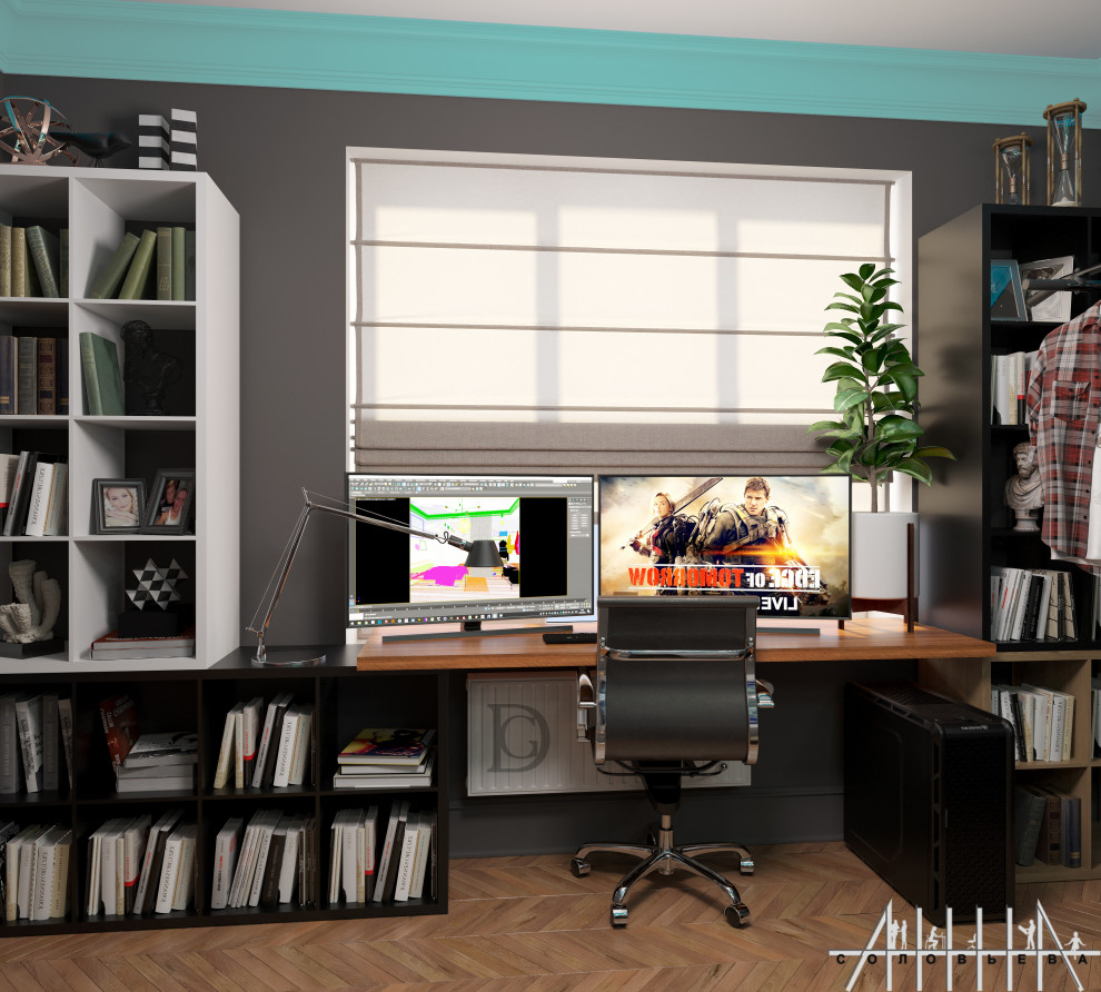 Interior design of a residential flat at Moscow