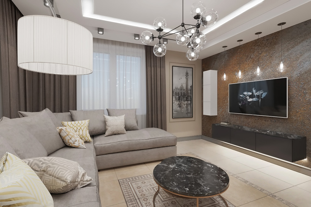 Современный дом с элементами традиционализма