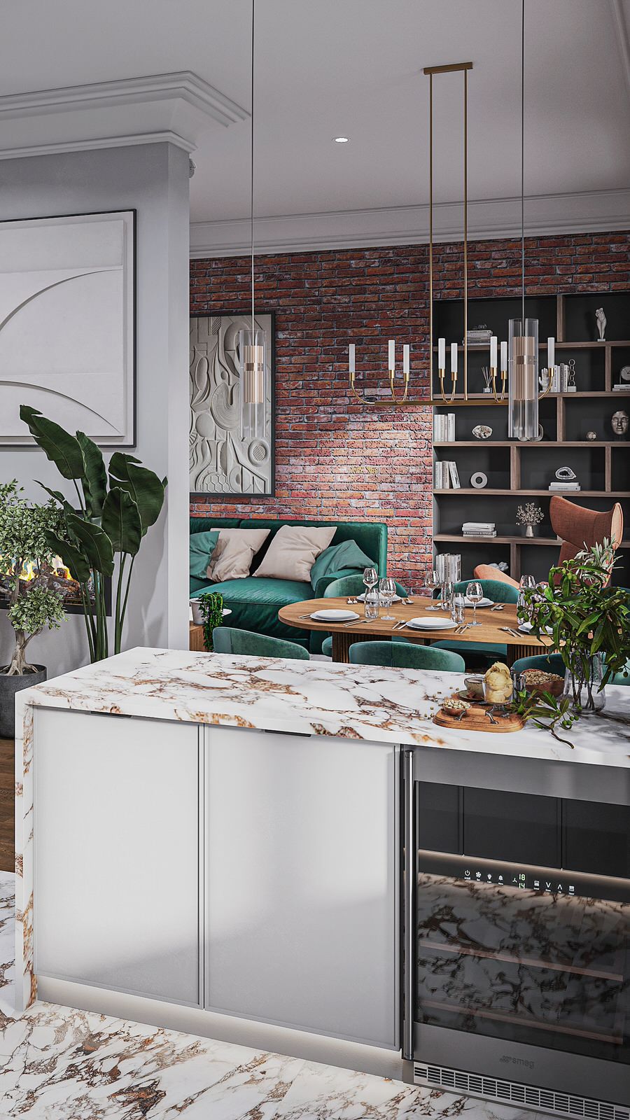 Квартира 104 кв.м Новинский Бульвар