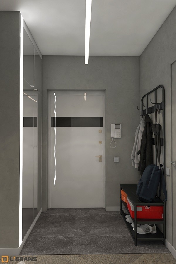 Дизайн интерьера 2к. квартиры в ЖК Культура