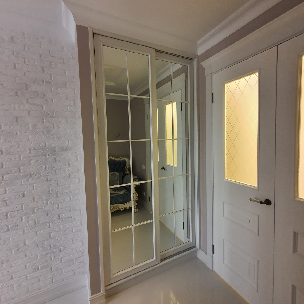 Обложка проекта: Встроенный шкаф купе в нишу