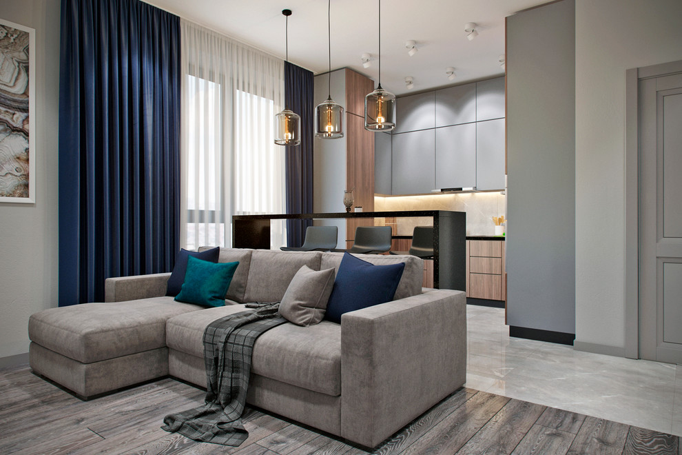 Квартира 60 кв.м. в современном стиле ЖК Ясный