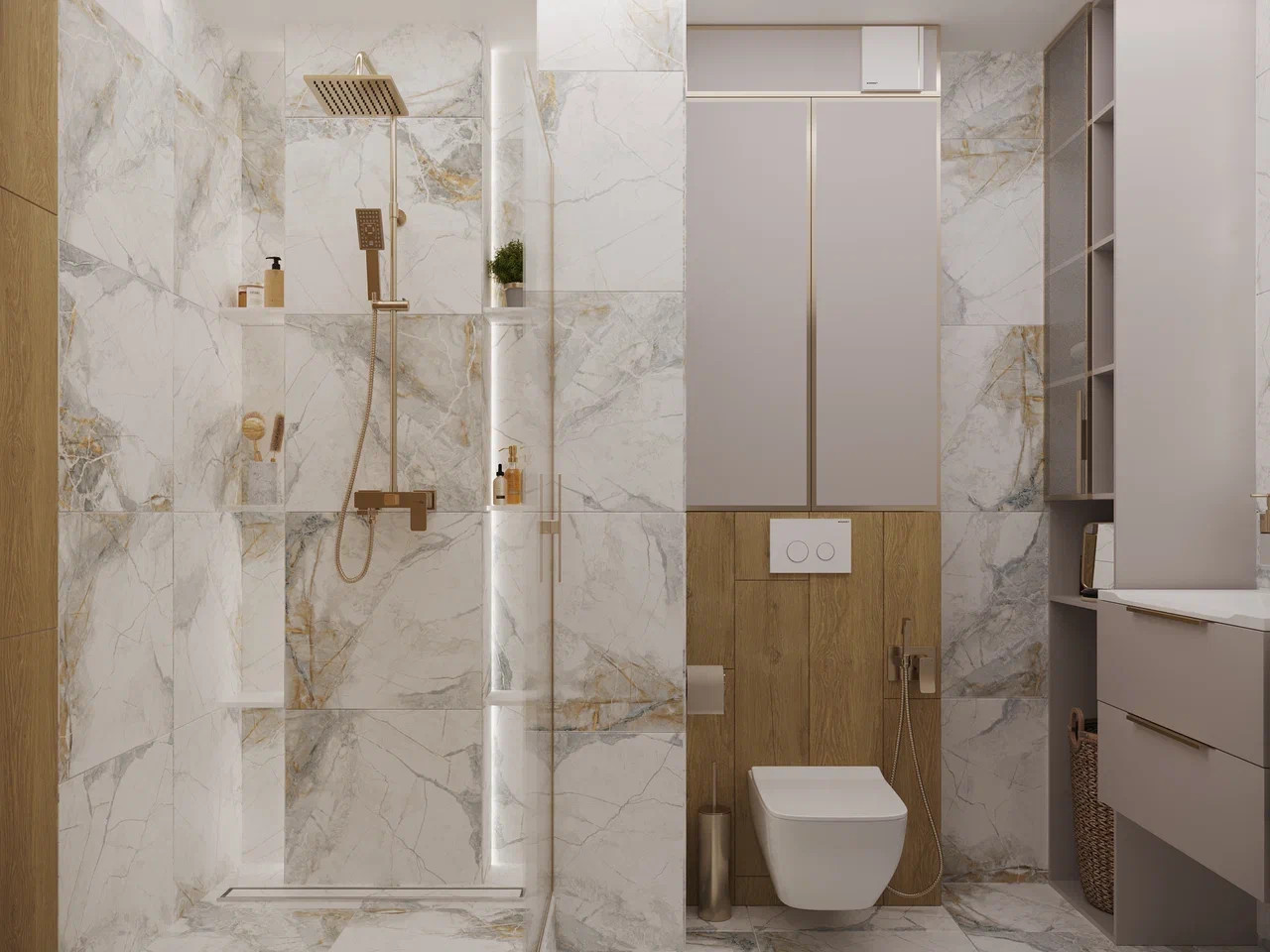 Проект квартиры в ЖК Питер