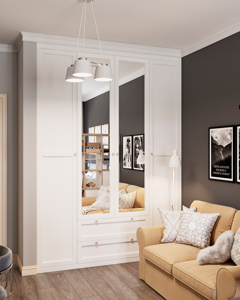 спальни в городской квартире