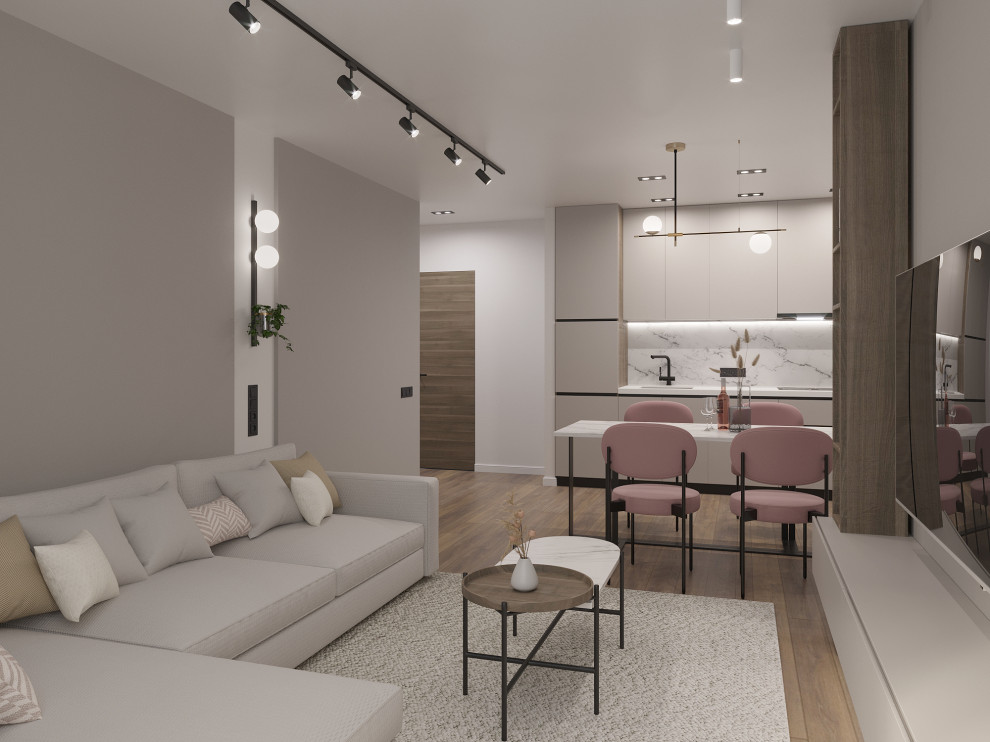 Кухня-гостинная