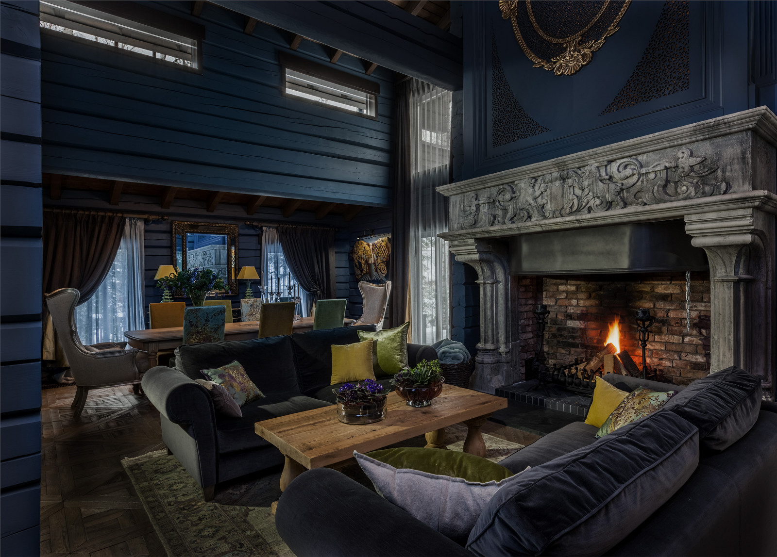 Деревянный дом в подмосковье