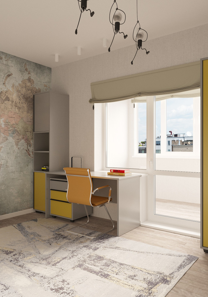 Обложка проекта: Детская комната для школьника