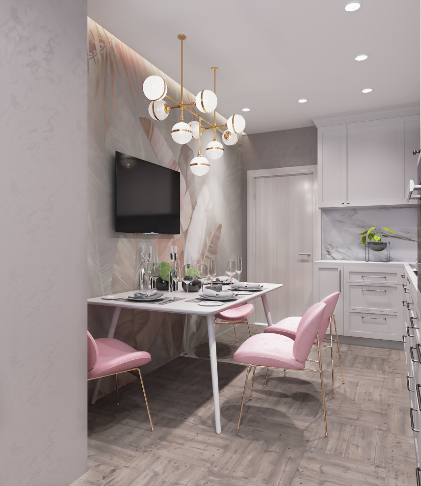 Дизайн проект 2х-комнатной квартиры в современном стиле