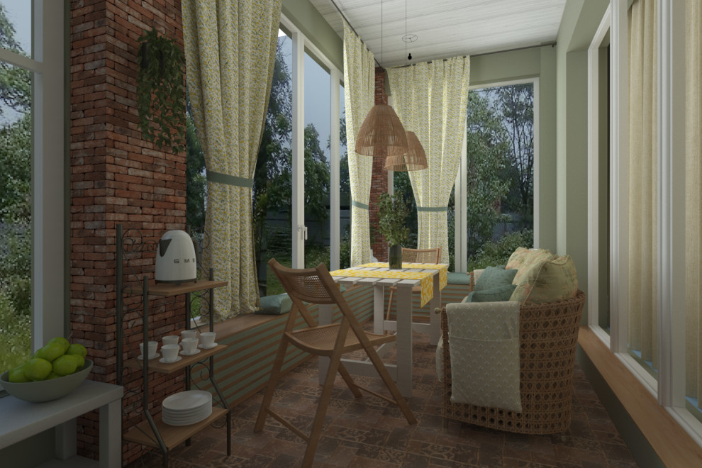 Проект загородного дома 108кв.м