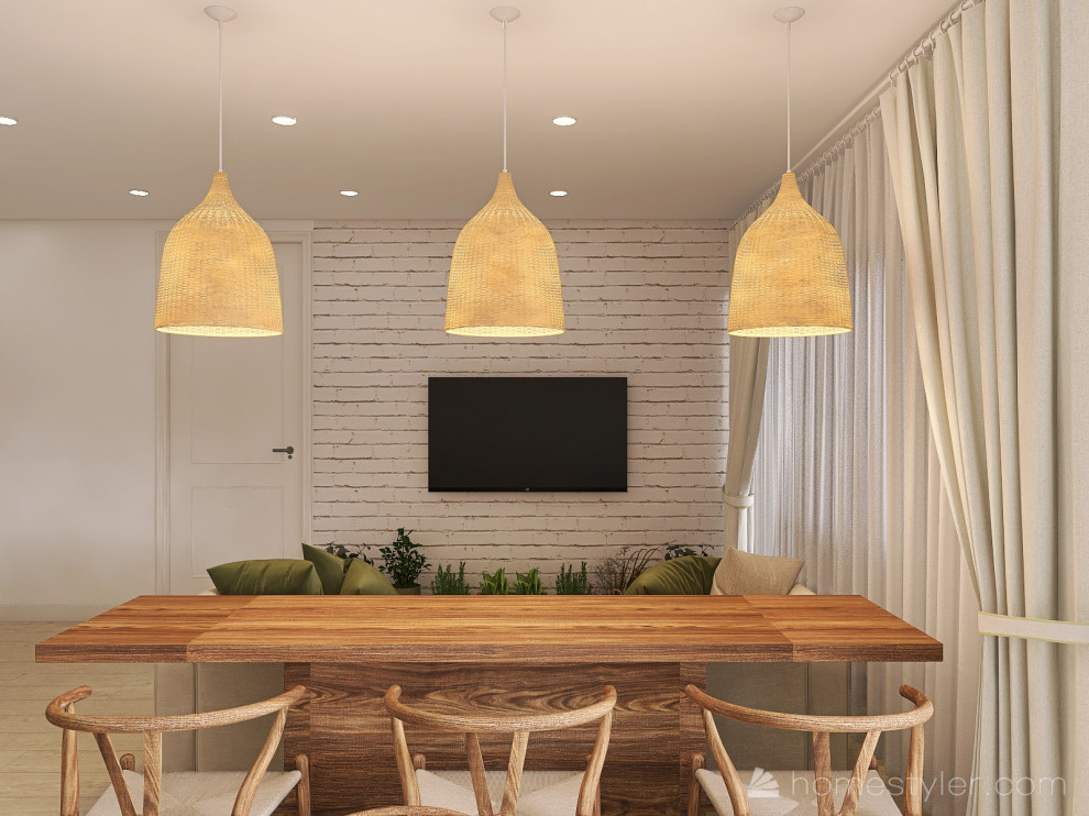 Квартира 90 кв. м. "Под солнцем Тосканы"