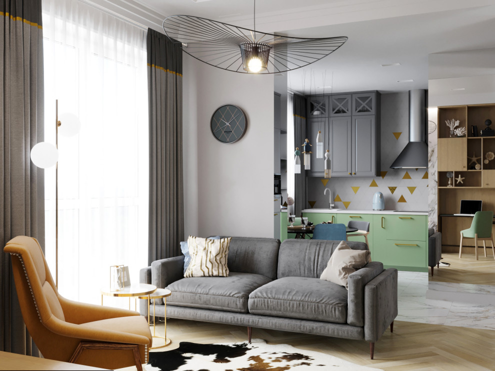 Обложка проекта: Квартира в ЖК "ЗилАрт" в Москве