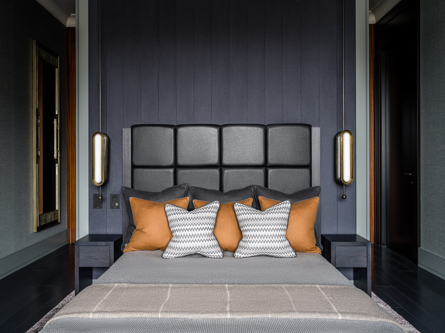 Квартира в стилистике брутализма