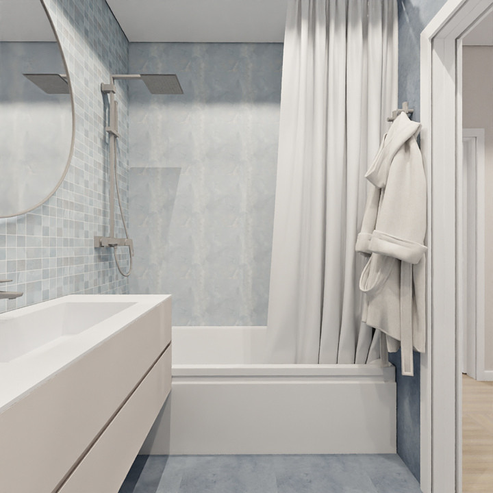 Таунхаус для мамы и дочери-подростка с голубым настроением