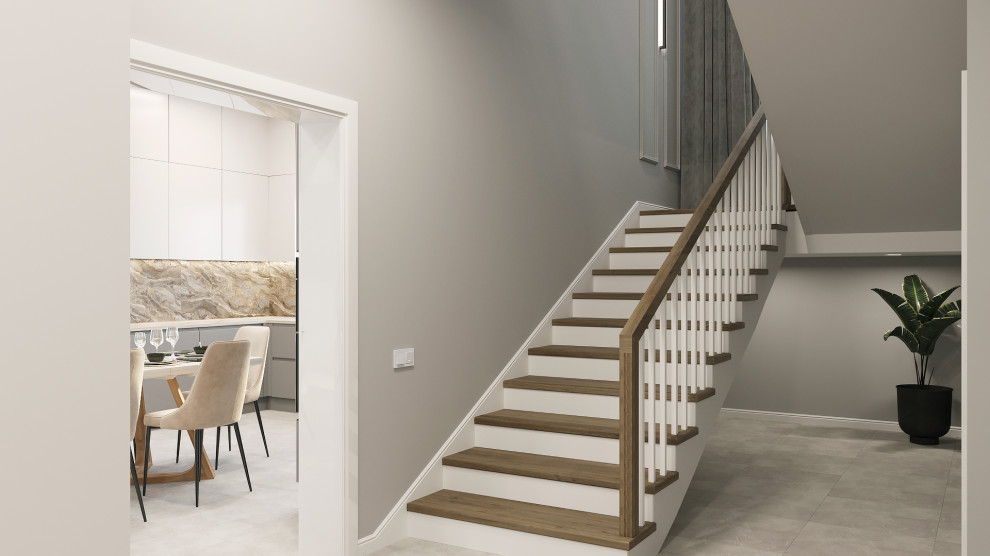 Частный дом двухэтажный