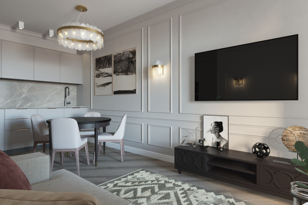 Кухня для проекта ЖК "Кварталы 21/19"